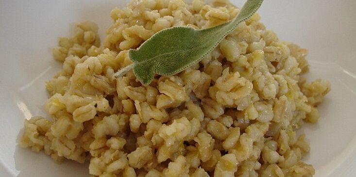 mingau de cevada pérola para perda de peso